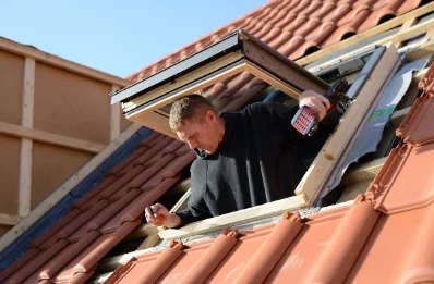 Pose de fenêtres de toit Velux au Tholonet